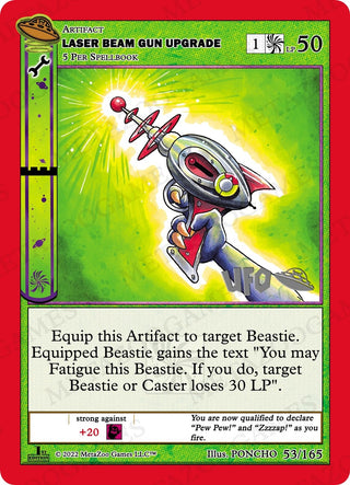 Laser Beam Gun Upgrade (53) (UFOFE-SP) - MetaZoo Single