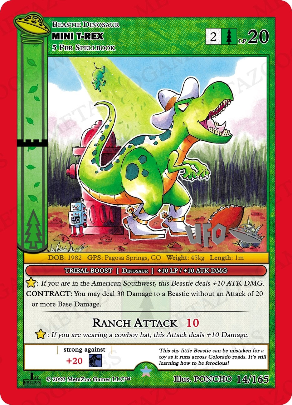 Mini T-Rex (14) (UFOFE-SP) - MetaZoo Single