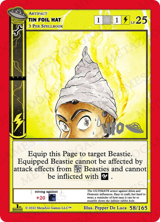 Tin Foil Hat (58) (UFOFE-SP) - MetaZoo Single