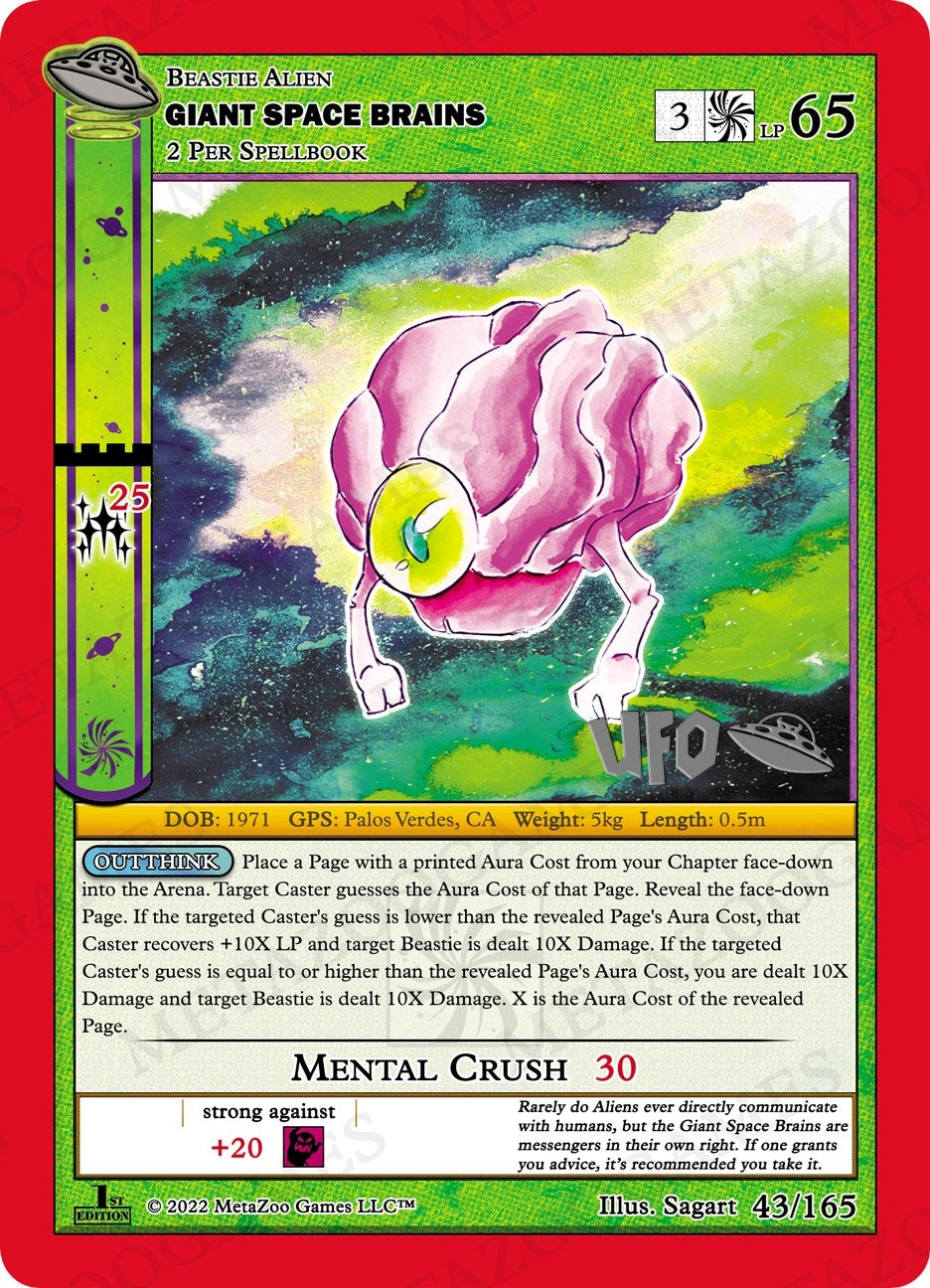 Giant Space Brains (43) (UFOFE-SP) - MetaZoo Single