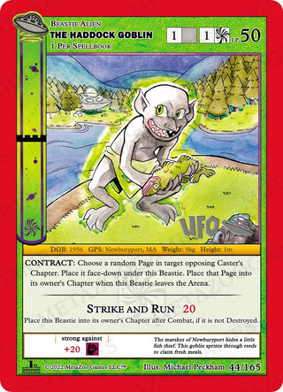 The Haddock Goblin (44) (UFOFE-SP) - MetaZoo Single