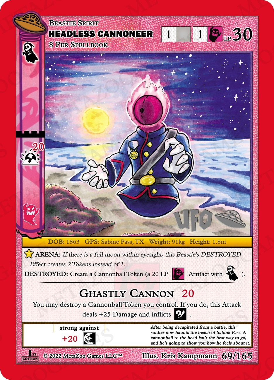 Headless Cannoneer (69) (UFOFE-SP) - MetaZoo Single