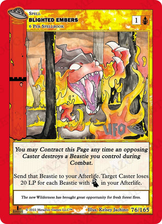 Blighted Embers (76) (UFOFE-SP) - MetaZoo Single