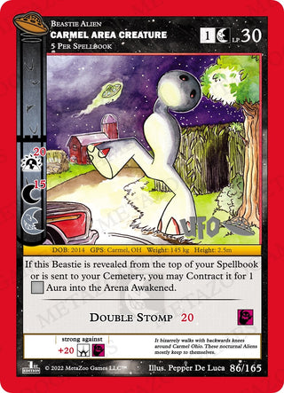 Carmel Area Creature (86) (UFOFE-SP) - MetaZoo Single