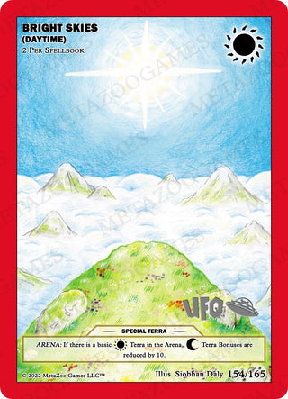 Bright Skies (Daytime) (154) (UFOFE-SP) - MetaZoo Single