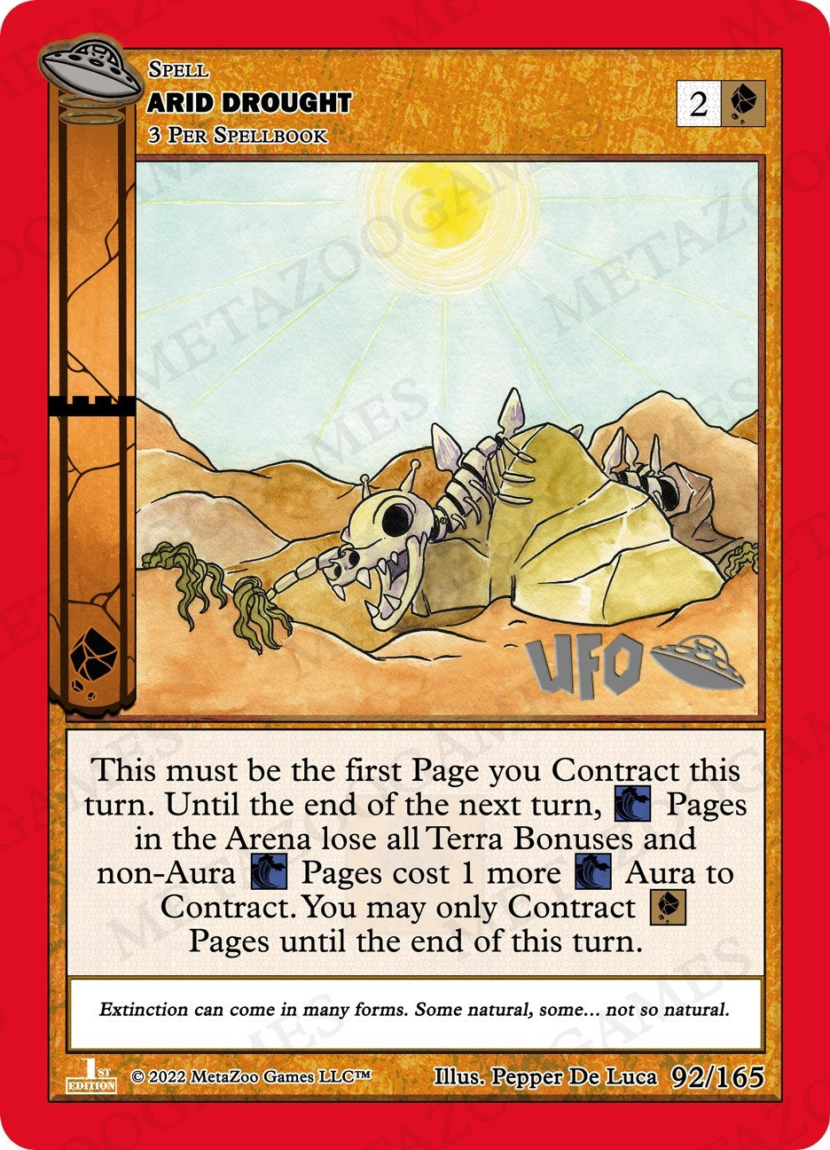 Arid Drought (92) (UFOFE-SP) - MetaZoo Single