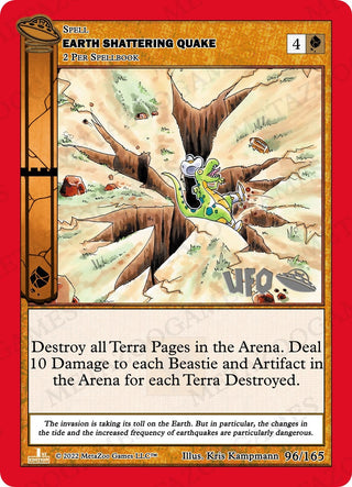 Earth Shattering Quake (96) (UFOFE-SP) - MetaZoo Single