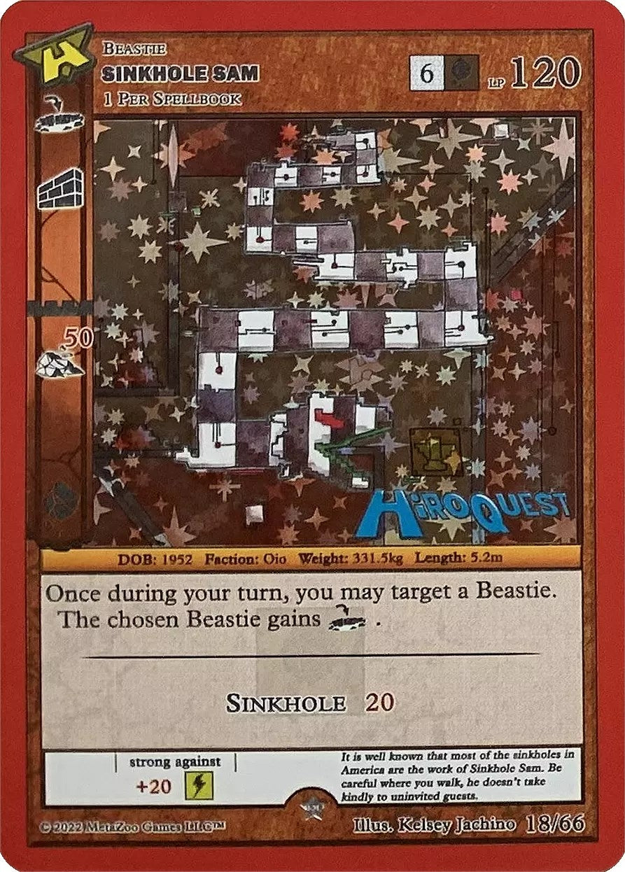 Sinkhole Sam (18) (HQPR) - MetaZoo Single