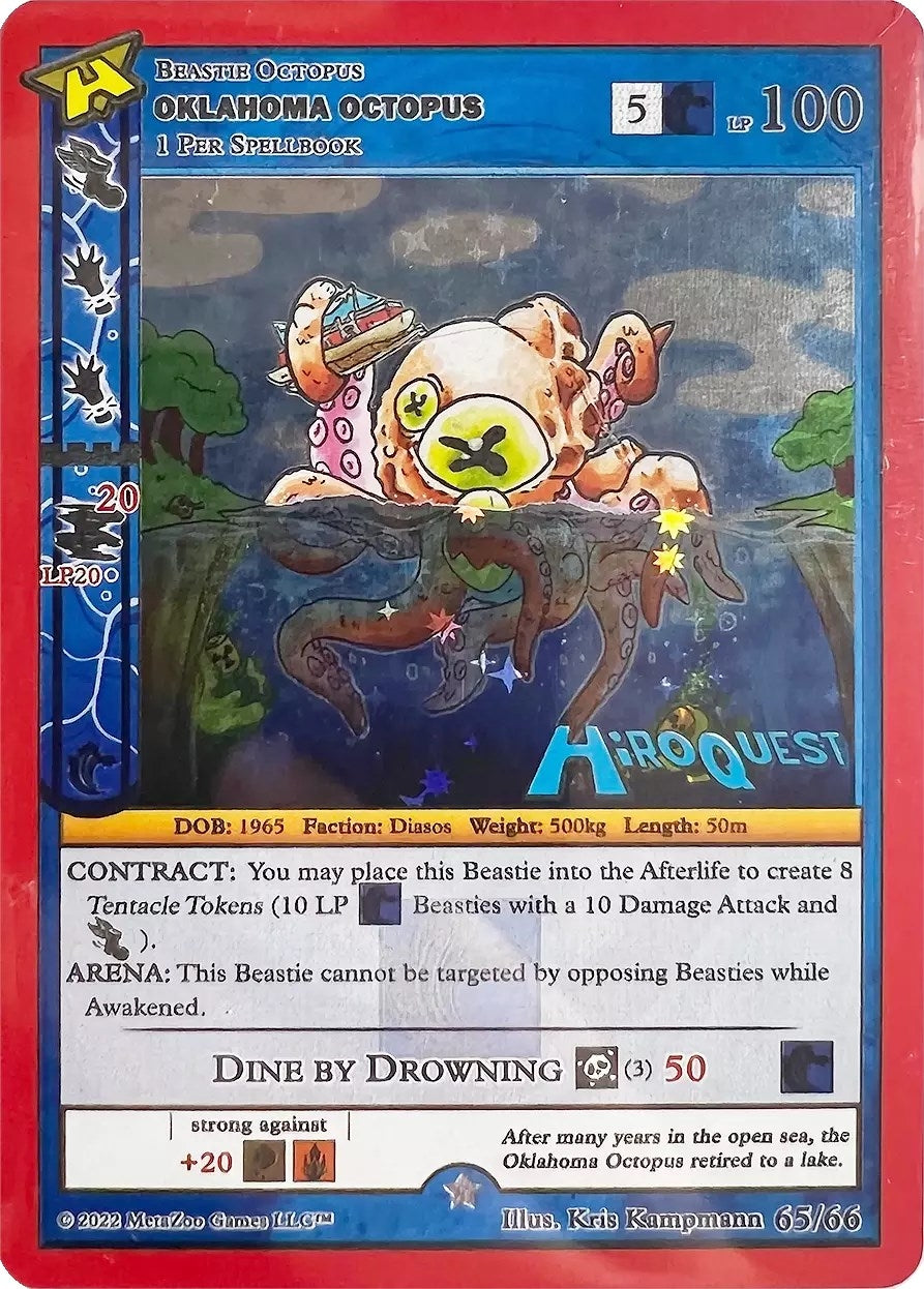 Oklahoma Octopus (65) (HQPR) - MetaZoo Single