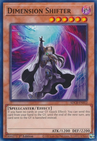 Dimension Shifter (12) (SDCB) - YuGiOh Single