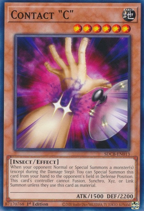 Contact ’C’ (13) (SDCB) - YuGiOh Single