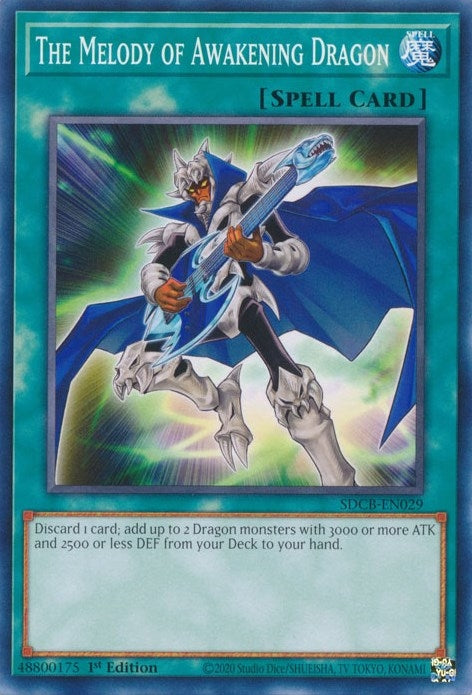 The Melody of Awakening Dragon (29) (SDCB) - YuGiOh Single