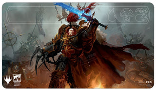 Warhammer 40K Commander Abaddon the Despoiler Playmat for Magic: The Gathering - Playmats Sealed