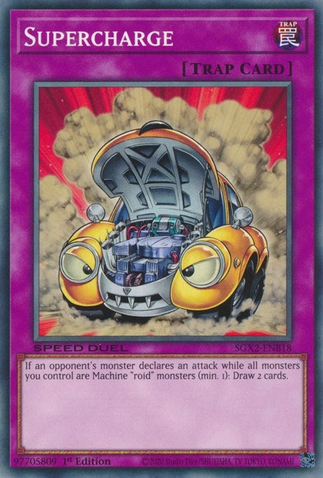 Supercharge (218) (SGX2) - YuGiOh Single