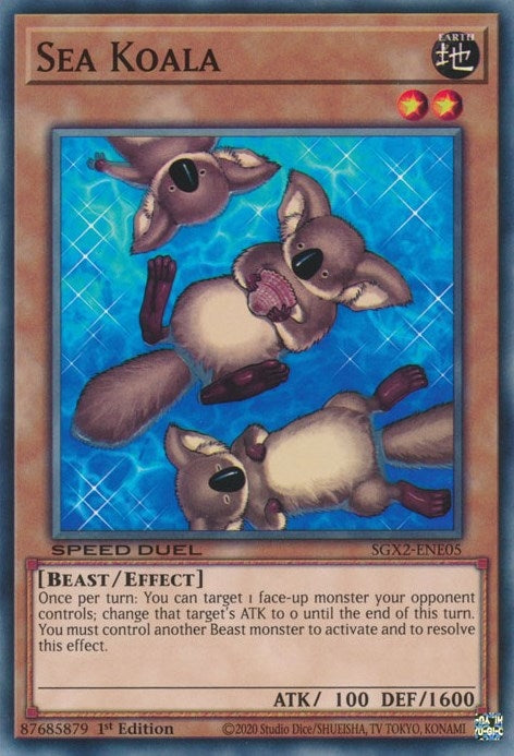 Sea Koala (205) (SGX2) - YuGiOh Single