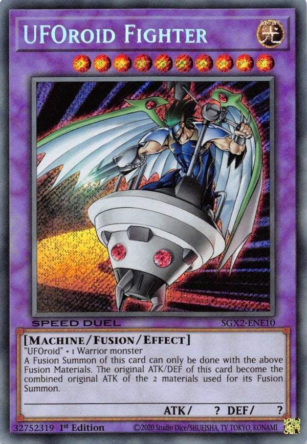 UFOroid Fighter (Secret Rare) (210) (SGX2) - YuGiOh Single