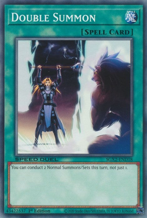 Double Summon (218) (SGX2) - YuGiOh Single