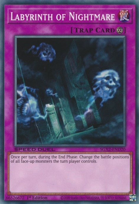 Labyrinth of Nightmare (220) (SGX2) - YuGiOh Single