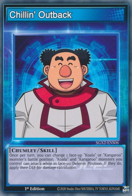 Chillin’ Outback (206) (SGX2) - YuGiOh Single