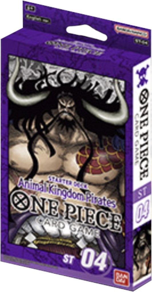 Starter Deck 4: Animal Kingdom Pirates (ST-04) - One Piece Card Game Sealed