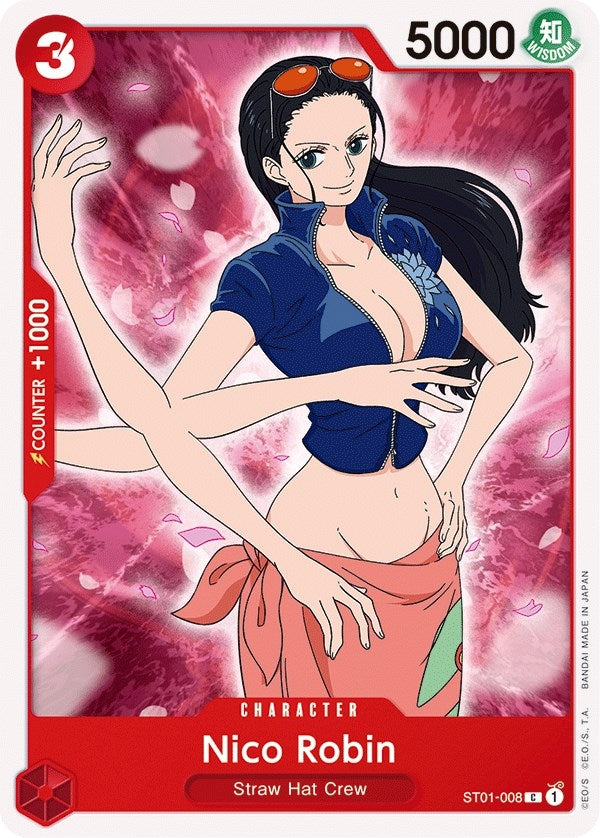 Nico Robin (1008) (ST-01) - One Piece Card Game Single