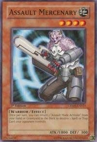 Assault Mercenary (23) (CRMS) - YuGiOh Single