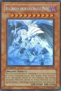 Red Dragon Archfiend/Assault Mode (Ghost Rare) (4) (CRMS) - YuGiOh Single