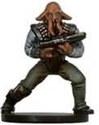 Quarren Bounty Hunter - Star Wars Miniatures Sealed