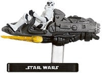 Stormtrooper on Repulsor Sled - Star Wars Miniatures Sealed