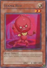 Ojama Red (96) (RGBT) - YuGiOh Single
