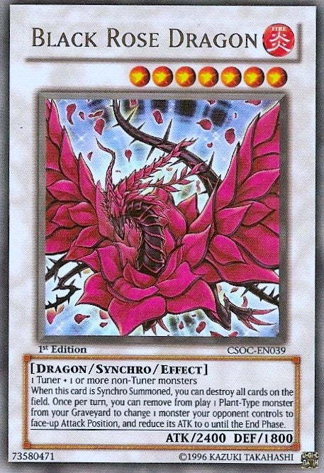 Black Rose Dragon (39) (CSOC) - YuGiOh Single