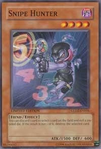 Snipe Hunter (2016) (GLD2) - YuGiOh Single