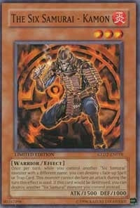 The Six Samurai - Kamon (2018) (GLD2) - YuGiOh Single
