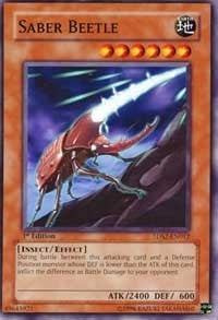 Saber Beetle (5) (5DS2) - YuGiOh Single