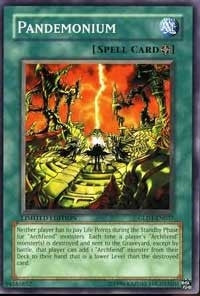 Pandemonium (1037) (GLD1) - YuGiOh Single