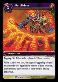 Set Ablaze - WoW Single