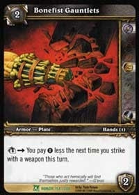 Bonefist Gauntlets - WoW Single