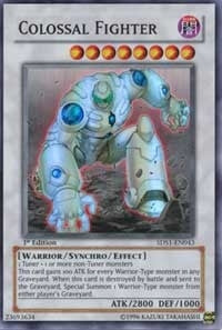 Colossal Fighter (SR) (5) (5DS1) - YuGiOh Single