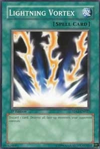 Lightning Vortex (5) (5DS1) - YuGiOh Single