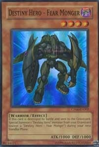 Destiny Hero - Fear Monger (6002) (CP06) - YuGiOh Single