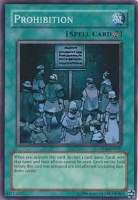 Prohibition (8002) (CP08) - YuGiOh Single