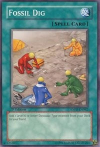 Fossil Dig (62) (ANPR) - YuGiOh Single