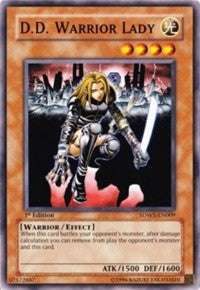 D.D. Warrior Lady (9) (SDWS) - YuGiOh Single
