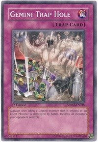 Gemini Trap Hole (38) (SDWS) - YuGiOh Single