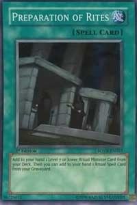 Preparation of Rites (57) - YuGiOh Single