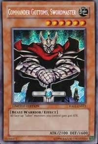 Commander Gottoms Swordmaster (1013) (HA01) - YuGiOh Single