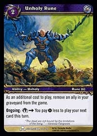 Unholy Rune - WoW Single