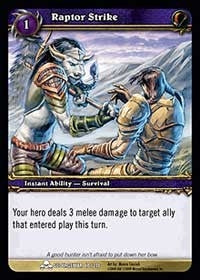 Raptor Strike - WoW Single