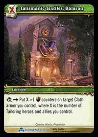 Talismanic Textiles Dalaran - WoW Single