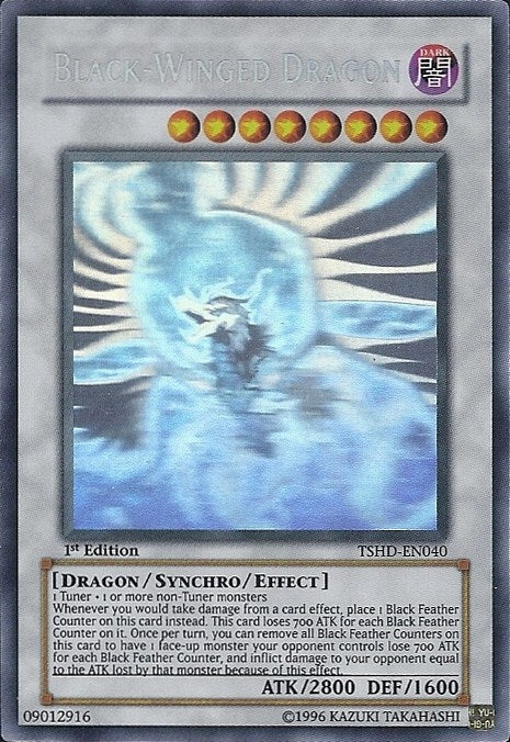 Black-Winged Dragon (Ghost Rare) (40) - YuGiOh Single